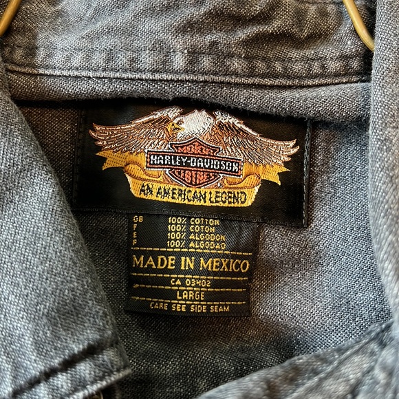 Harley Davidson Men’s Overshirt - Picture 6 of 8